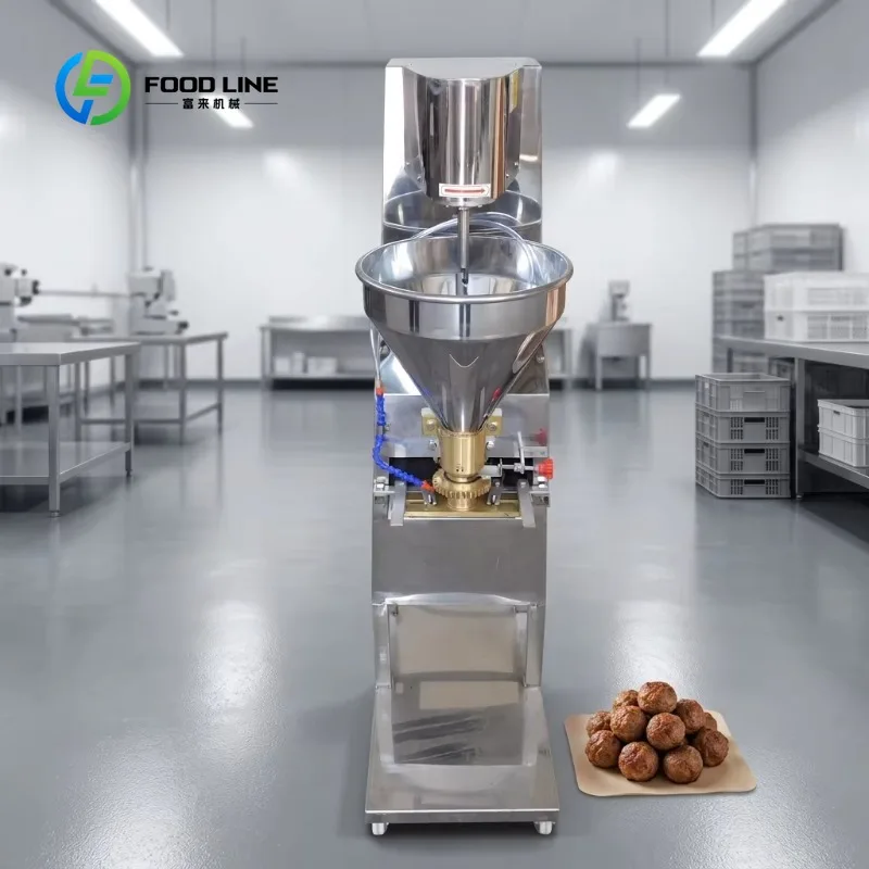 Automatic Electric Meatball Maker Machine Commercial Meatball Extruder Machine Meat Product Mini Meatball Making Machine