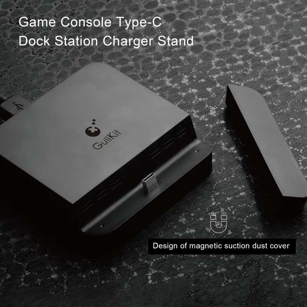 

Console Type-C Dock Station Professional HDMI-compatible Plug Play Game Console Type-C Dock Station Charger Stand