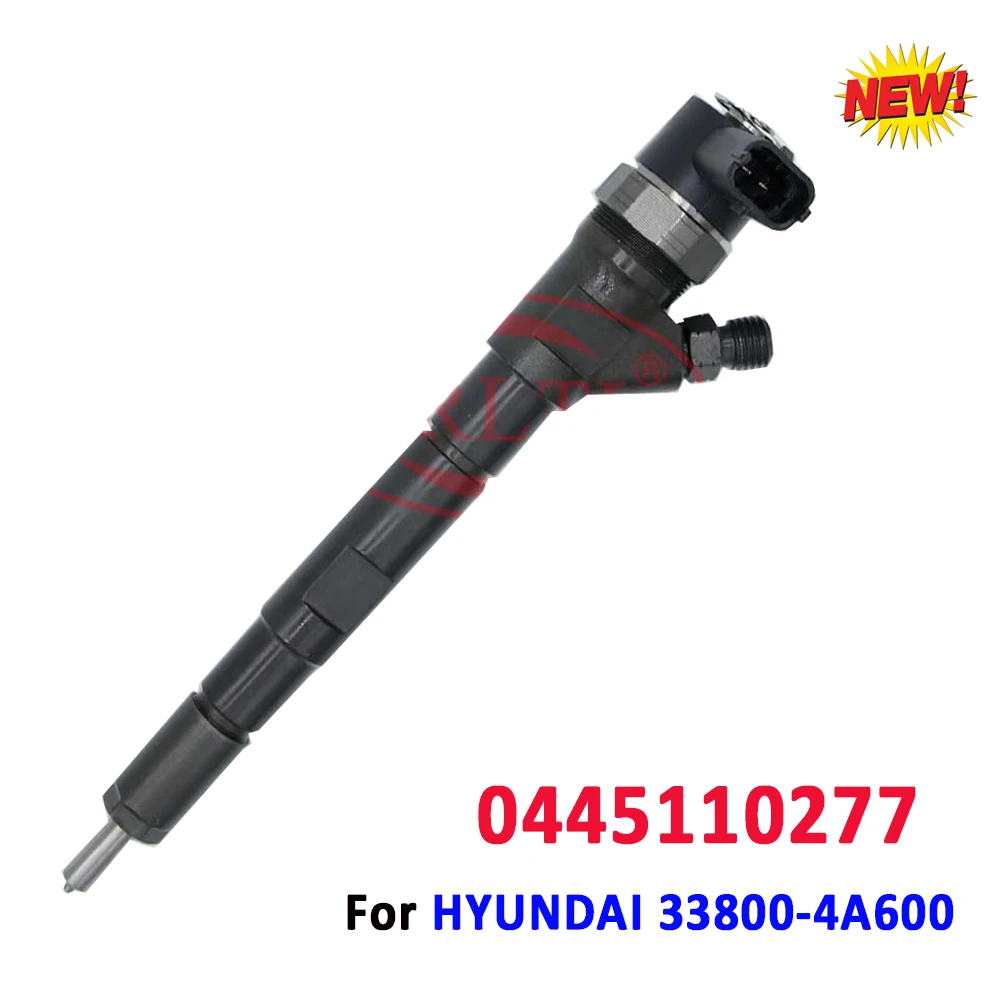 ORLTL New 0445110277 0445110278 Common Rail Fuel Injector 0 445 110 277 for HYUNDAI 33800-4A600 0986435181 Nozzle 338004A600