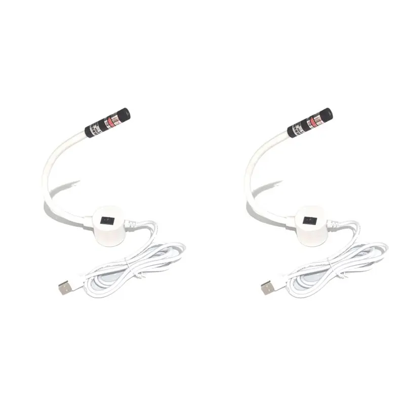 

【LAST CHANCE】2X USB Laser Positioning Light Cutting Base DC5V For Garment Factory Cutting Bed Sewing Positioning Light Plate Lin
