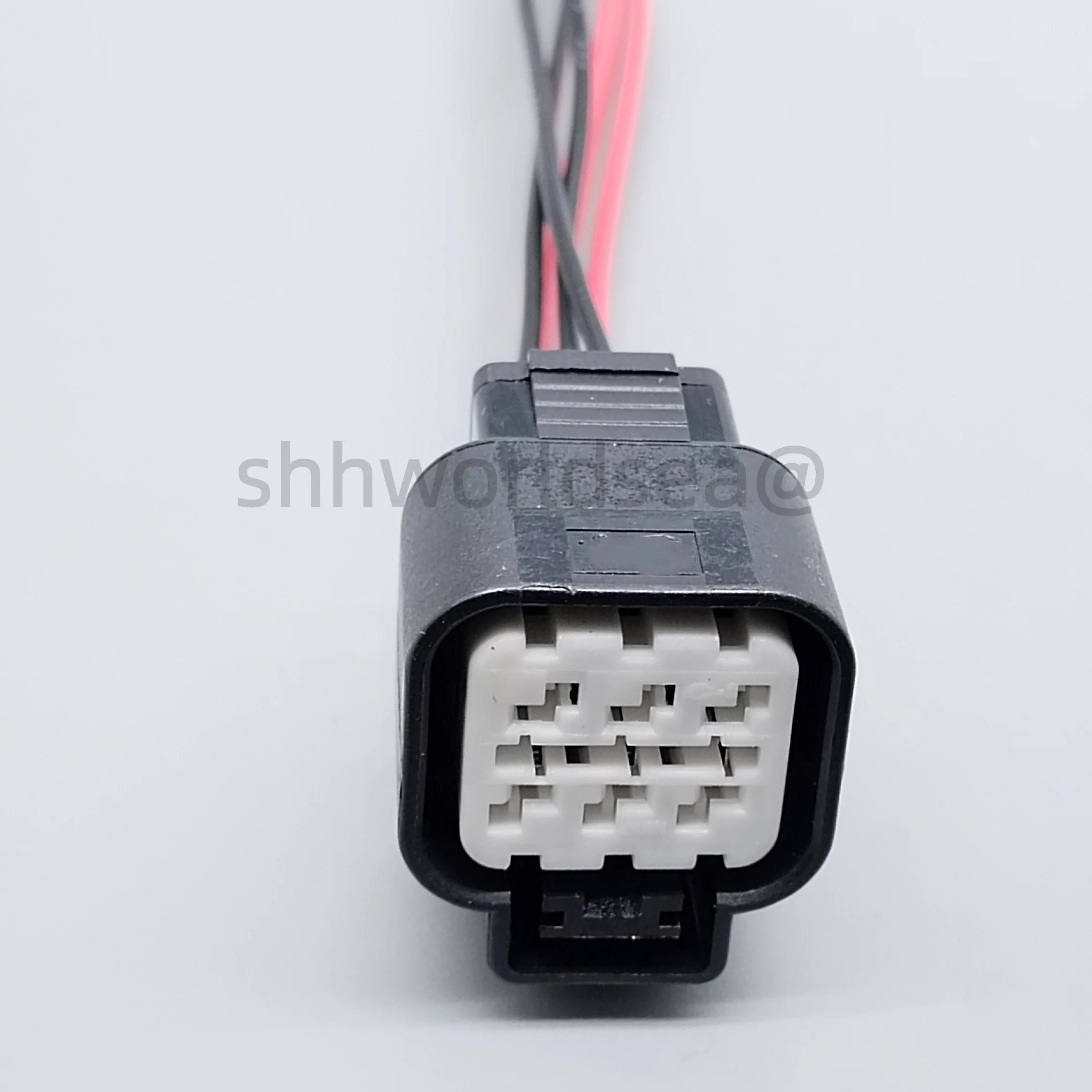 shhworldsea 6PIN 2.2MM PK505-06027 is suitable for modern headlamp motor regulating lamp 6p wire harness plug with terminal