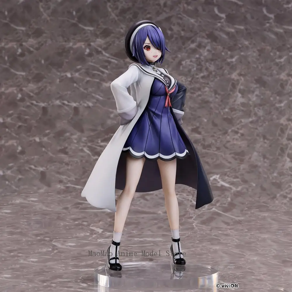 В наличии оригинальная фигурка elCOCO Aogiri Koukou Puwapuwa Popura Харусаме Ураме Otodama Tamako 1/7, модель из ПВХ, Коллекционная игрушка