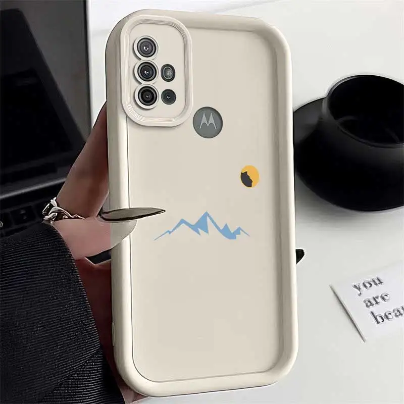 G30 Morning Sun Sky Eye Ladder Phone Case For Motorola Moto G84 G64 G54 G53 G34 G30 G24 G22 G20 G14 G10 G04 G04S Cover