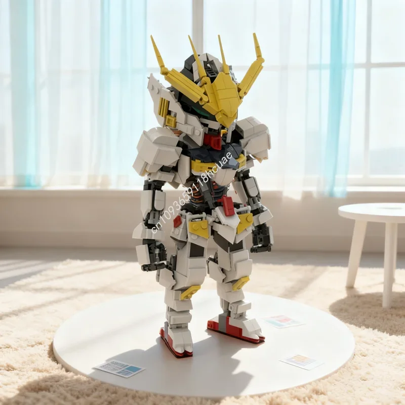 

712pcs MOC SD Gundamesd Barbatos Make Createed Model Building Blocks Christmas Gifts Construction Assemble Toys DIY Idea Brick