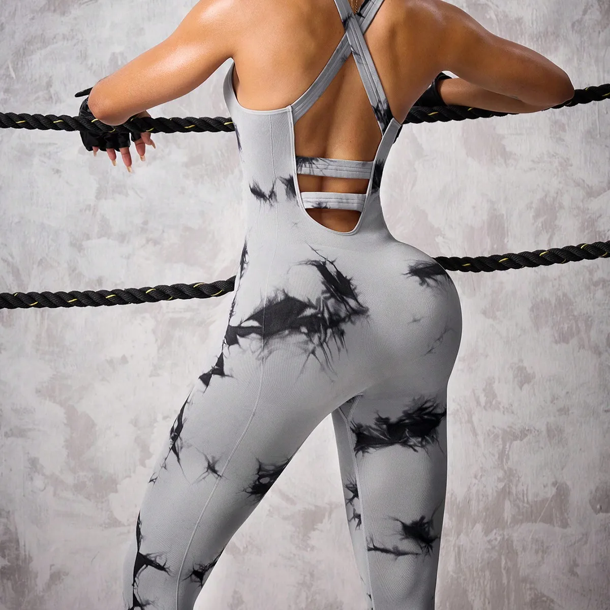 Monos sexys para mujer, peleles sin mangas de verano, mono con espalda descubierta, monos informales ajustados, ropa de calle deportiva a la moda para mujer