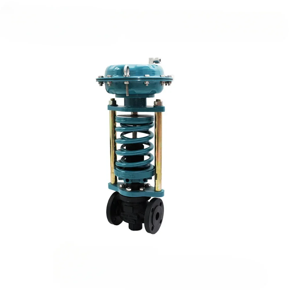 Pneumatic Control Valve Modulating Valve Pneumatic Diaphragm Three Way Regulating Valve With Positioner