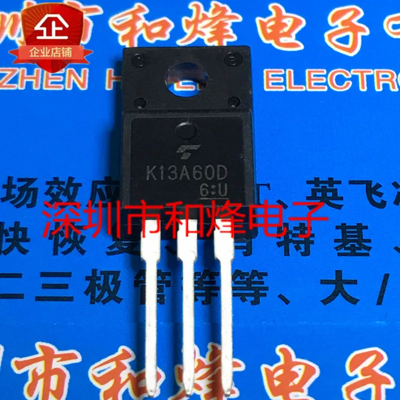 

Original 6PCS/lot K13A60D TK13A60D TO-220F 600V 13A