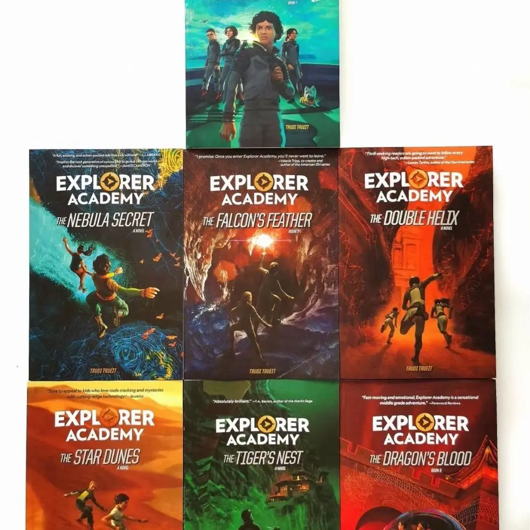 

Explorer Academy (6-volume, Full-color, Original English Science Fiction Novel)