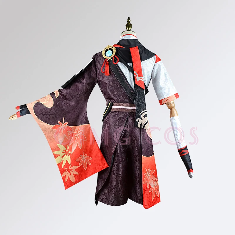 Genshin Impact Kaedehara Kazuha Cosplay Costume Uniform Anime Chinese Style Halloween Costumes For Women Game
