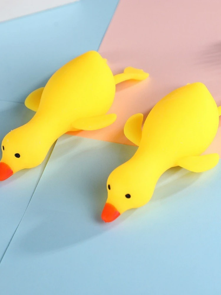 Niedliche Gänse- und Enten-Antistress-Squishy-Fidget-Spielzeuge – Entspannungs-Stretch-Spielzeug für Kinder & Erwachsene, bestes Geschenk für Freunde