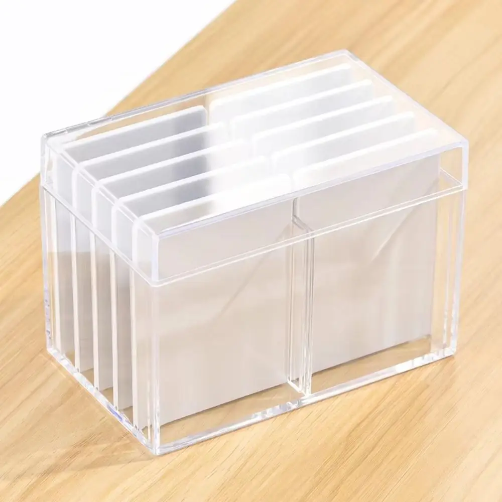 10-Layer Acrylic Eyelash Storage Box Spacious Eyelash Plates Lashes Display Stand Dust Cover Space Saving