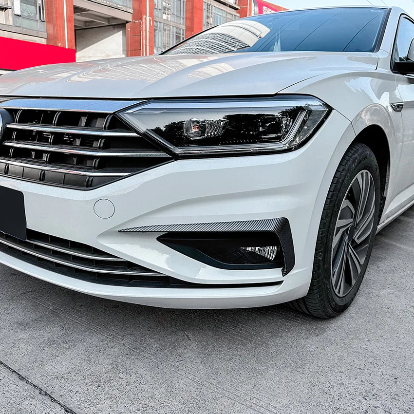 Front Bumper Spoiler Splitter Air Vent Fog Lamp Grille Trim For Volkswagen VW Jetta MK7 GLI S SE SEL R-Line 2019 2020 2021