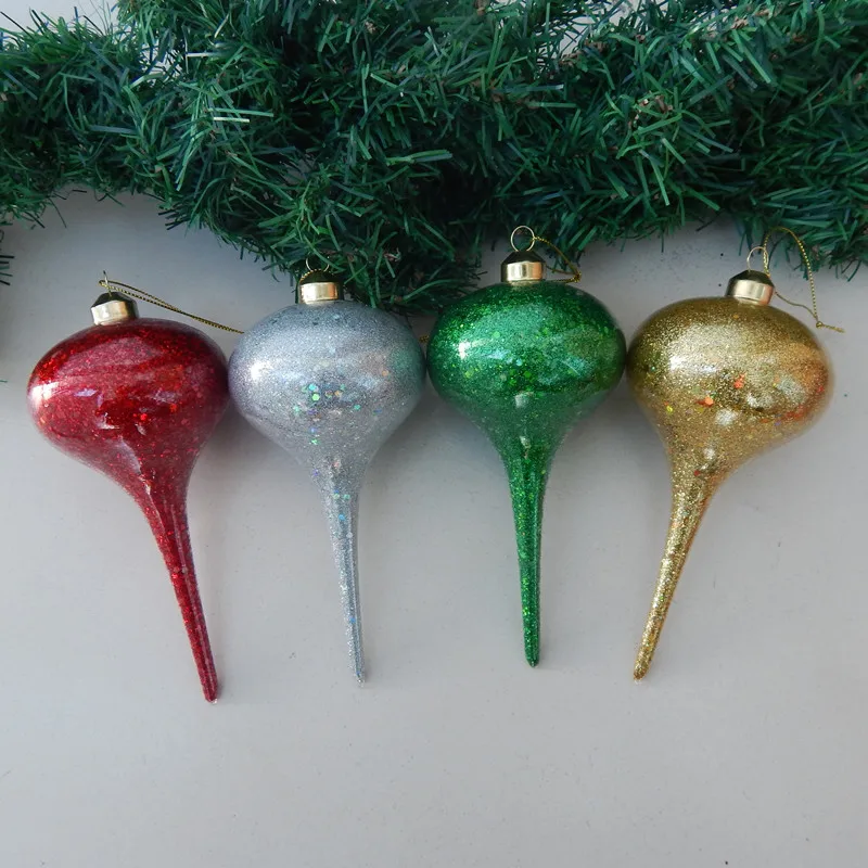 

Рождественский прозрачный красочный стеклянный шар-подвеска