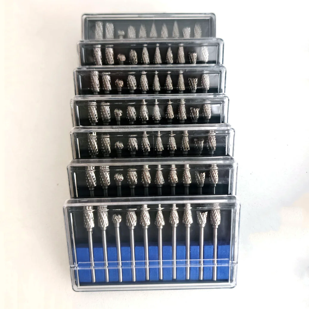 7パック10個入り-1-8インチシャンク-タングステンカーバイド-ミリングカッター-ロータリーツール-バー-ダイヤモンドカット-ロータリードリルビット