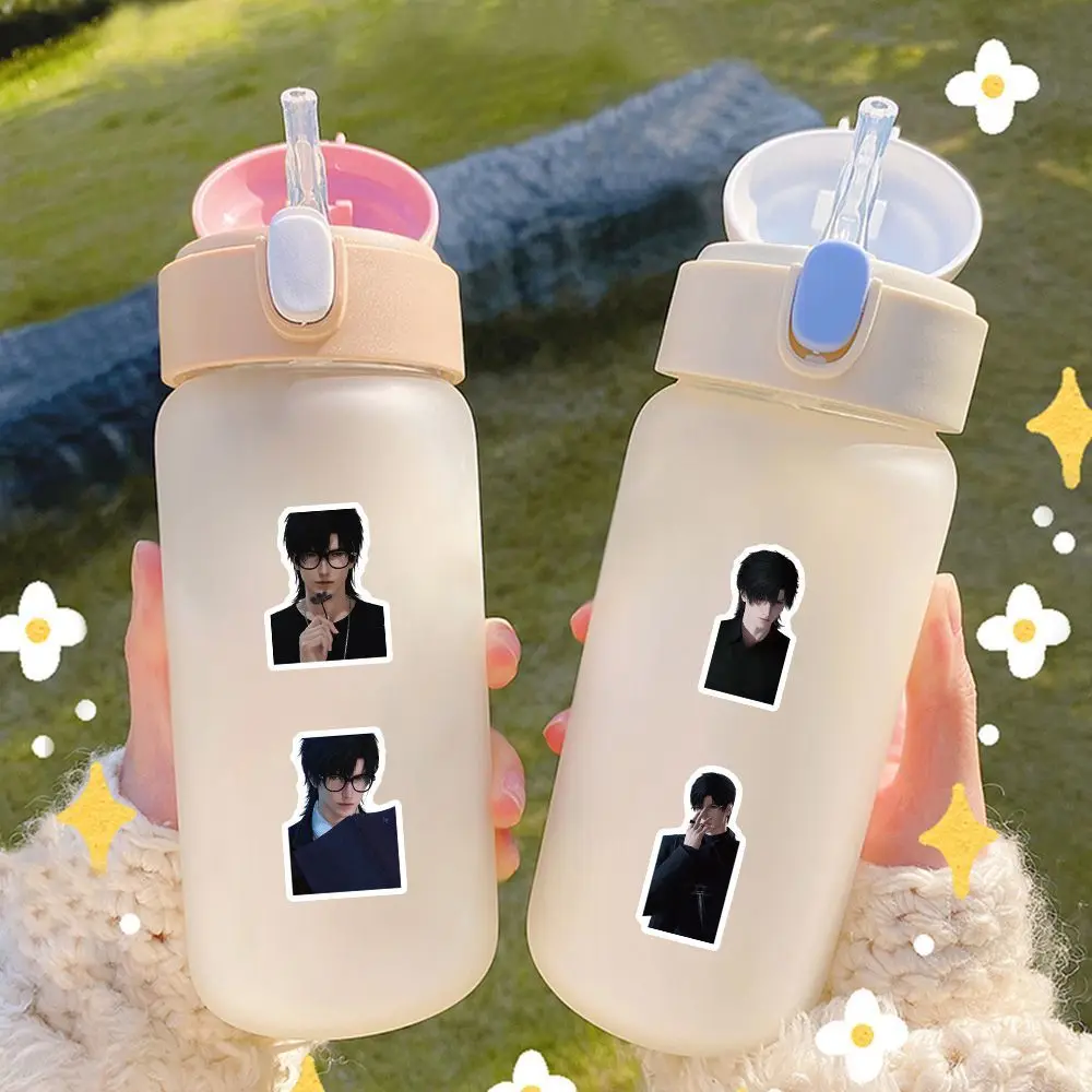 Li Sheng series high-definition character stickers, anime romance and deep space related small waterproof wall decorations view 6