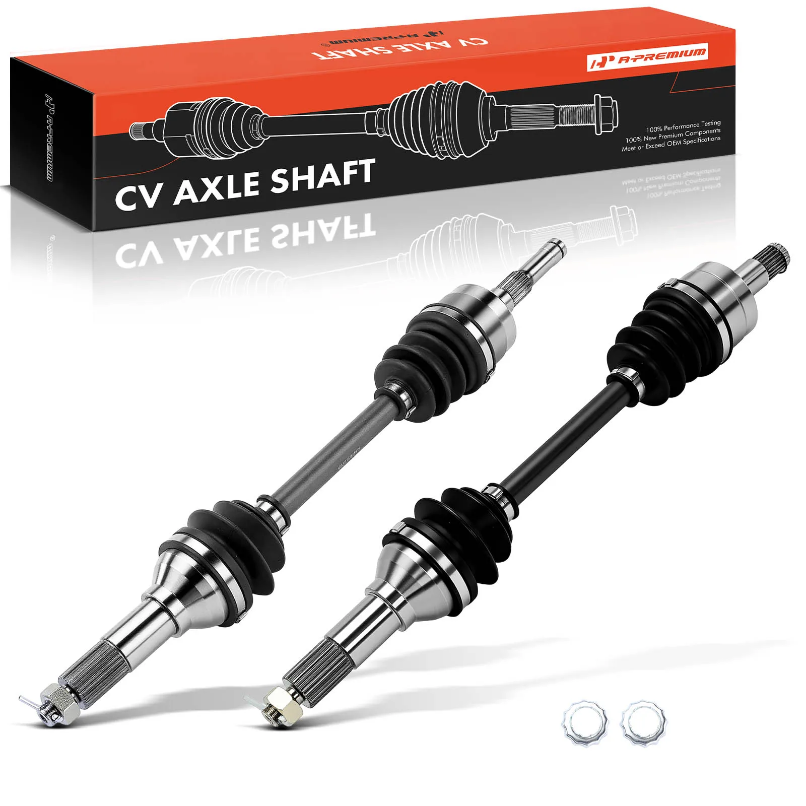 A-Premium Front CV Axle Assembly for Yamaha Grizzly 660 2002