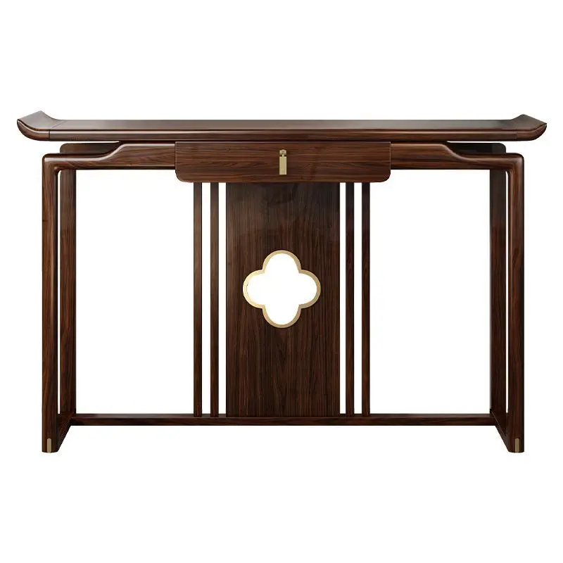 

Entrance table, Wujin, bar case, living room, solid wood, entrance, new Chinese style, household, simple