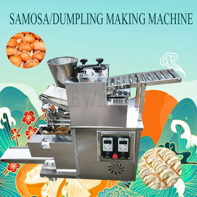 Commercial Punjabi Samosa Snack Making Machine Maquinas Para Hacer Empanadas Chinese Dumpling Machine