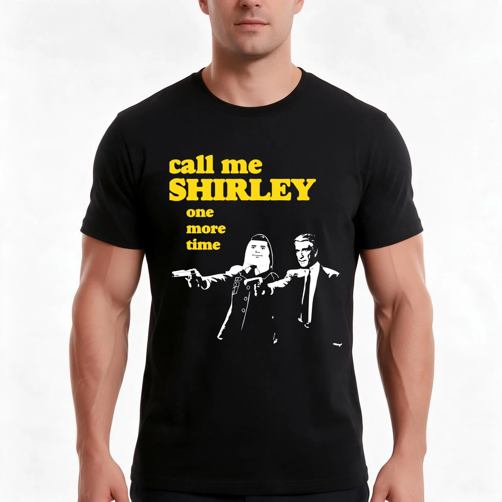 Mens My Favorite Leslie Nielsen Gift For Birthday T-Shirt, Summer Casual Cotton Tee, Oversized Streetwear Tops, Unisex Men Women