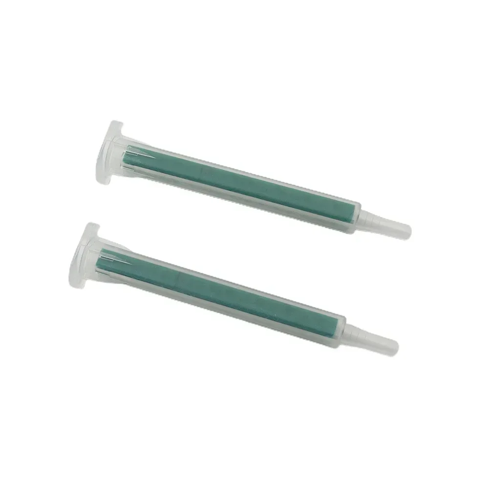 50pcs 2K Mixing Tips Mixer Nozzles Mixer Tip Glue Static Mixer Mixing Tubes Mixing Nozzle Kit For Two Component Liquid Mixer