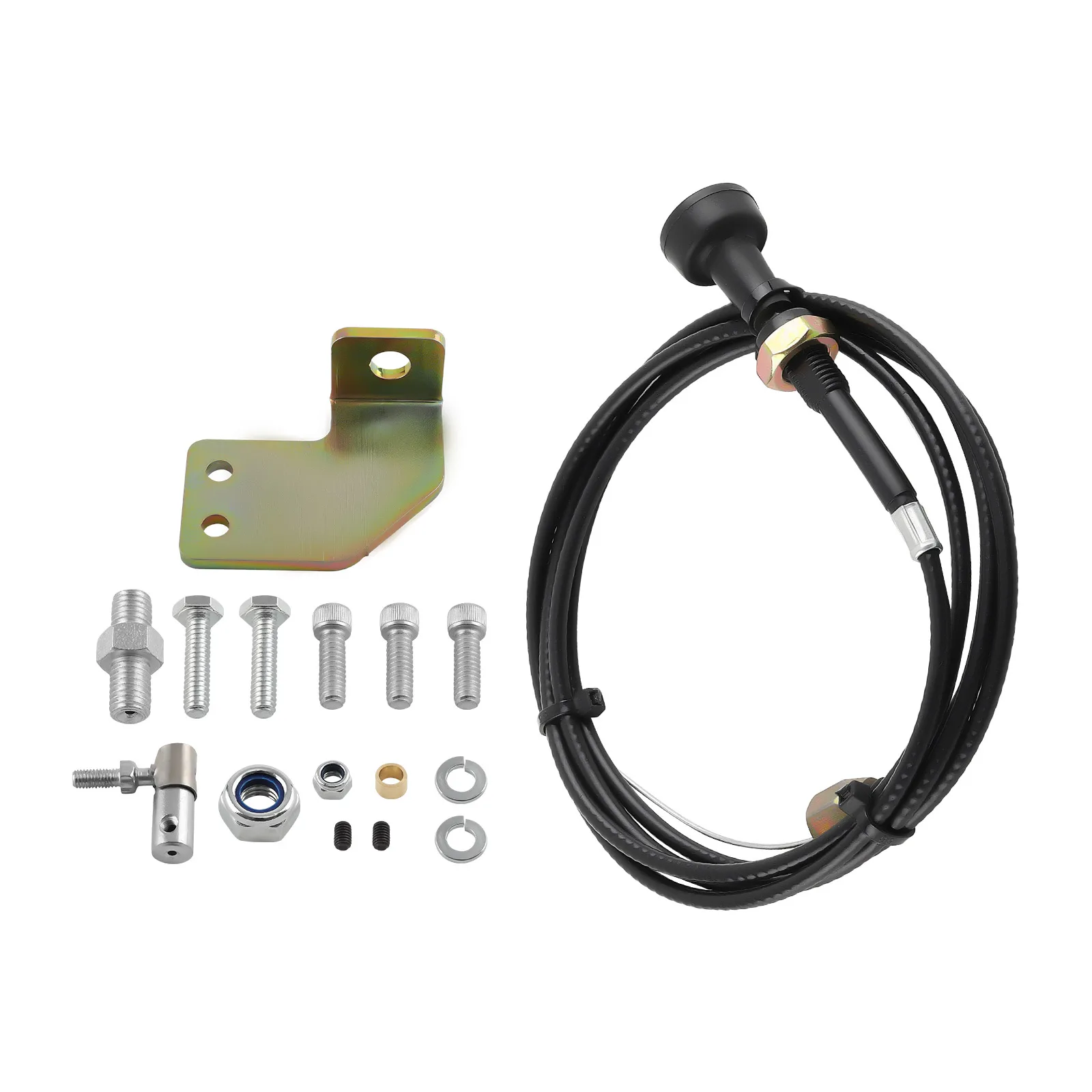 Manual Fuel Shut Off Solenoid Kit Cable For Dodge Cummins P-pump 12V 4BT 6BT New