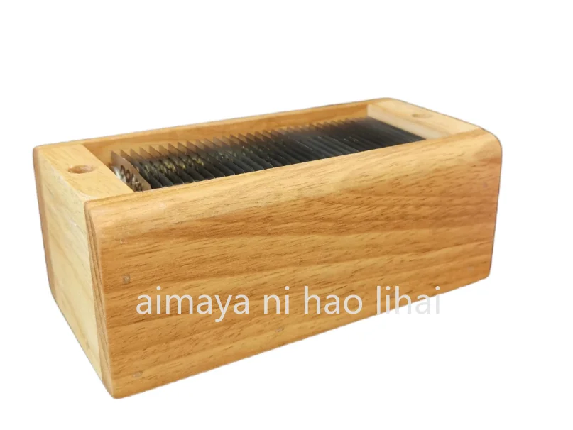 Chalk Sharpener for Tailors, Wooden Pencil Sharpener for Sewing Chalk, Precision Cutting Tool for Fabric Marking