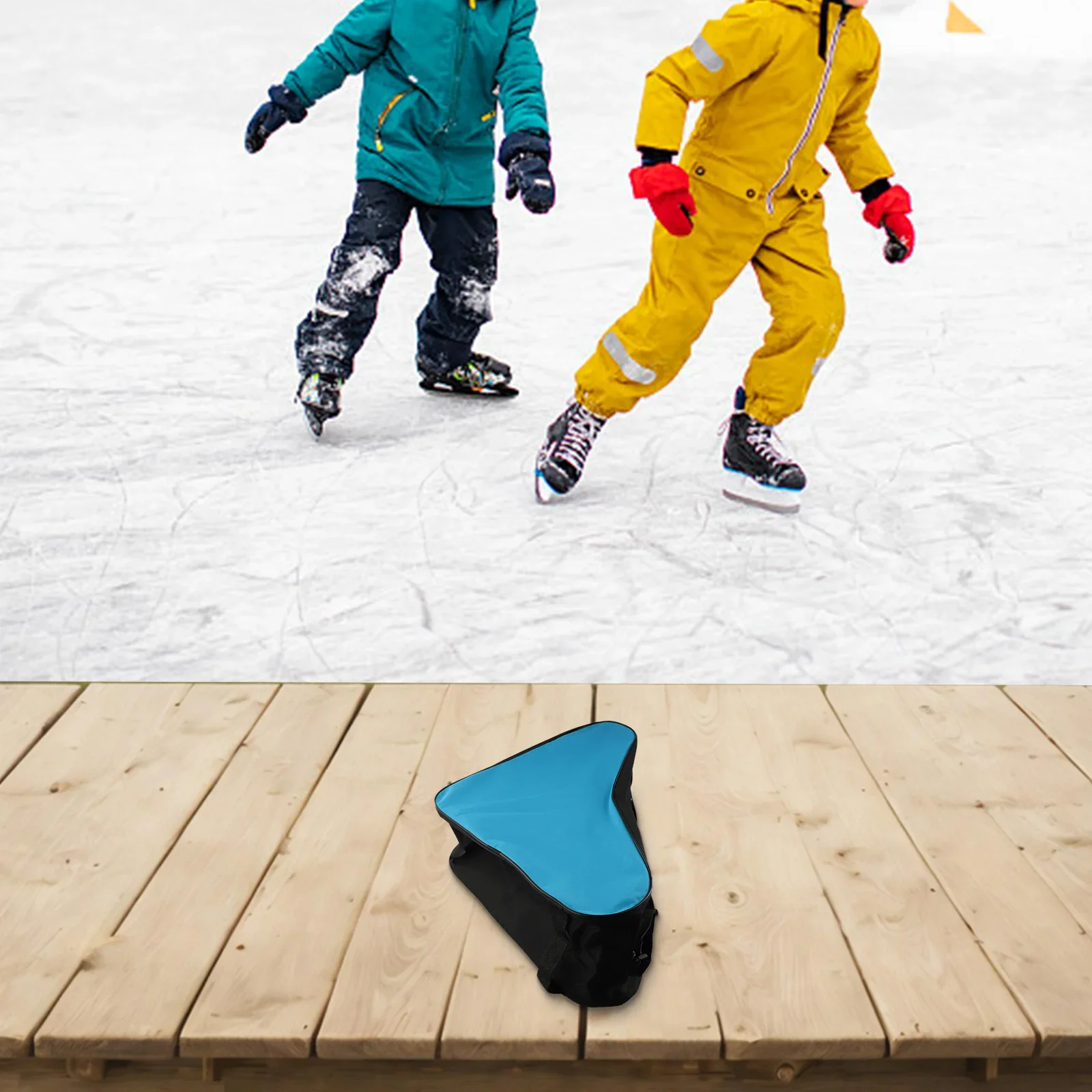 For Transportation Of Skates Approx. 43*38*20cm Large Capacity Bag Adjustable Shoulder Strap Convenient Storage