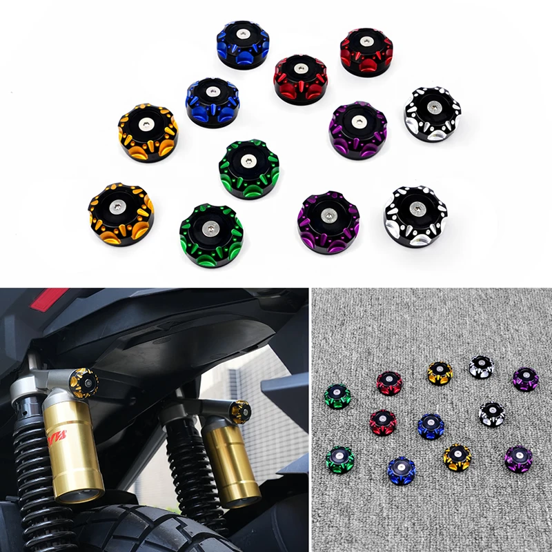 

CNC Motorcycle Airbag Shock Absorbing Decorative Cap For Honda ADV350 ADV 350 2025 2026 Motorcycle Accessories