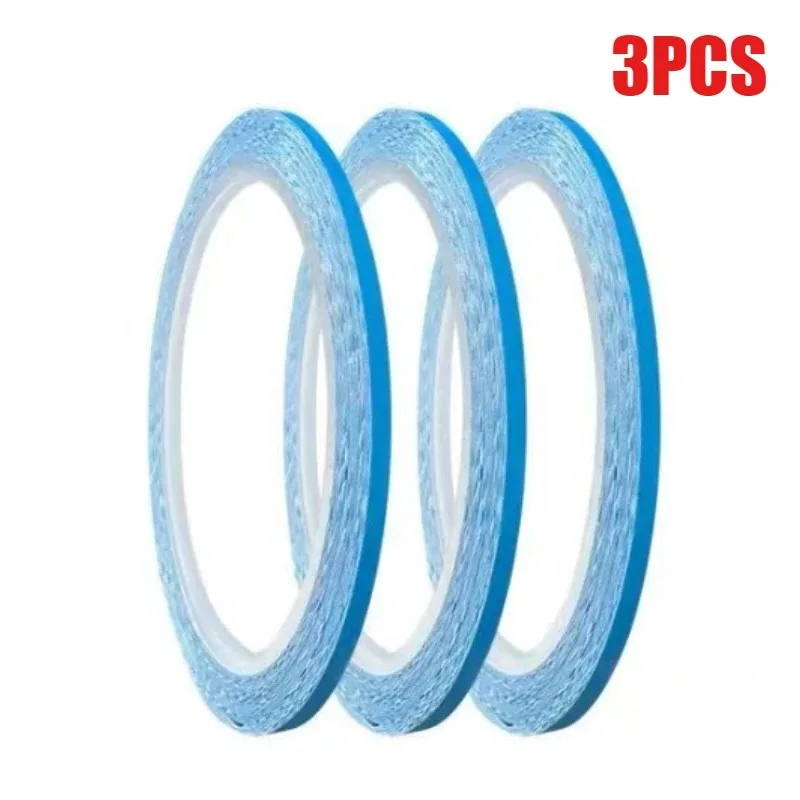 

5/3/1 шт. синяя термостойкая двухсторонняя клейкая наклейка для подсветки телевизора, светодиодные ленты, задняя лента