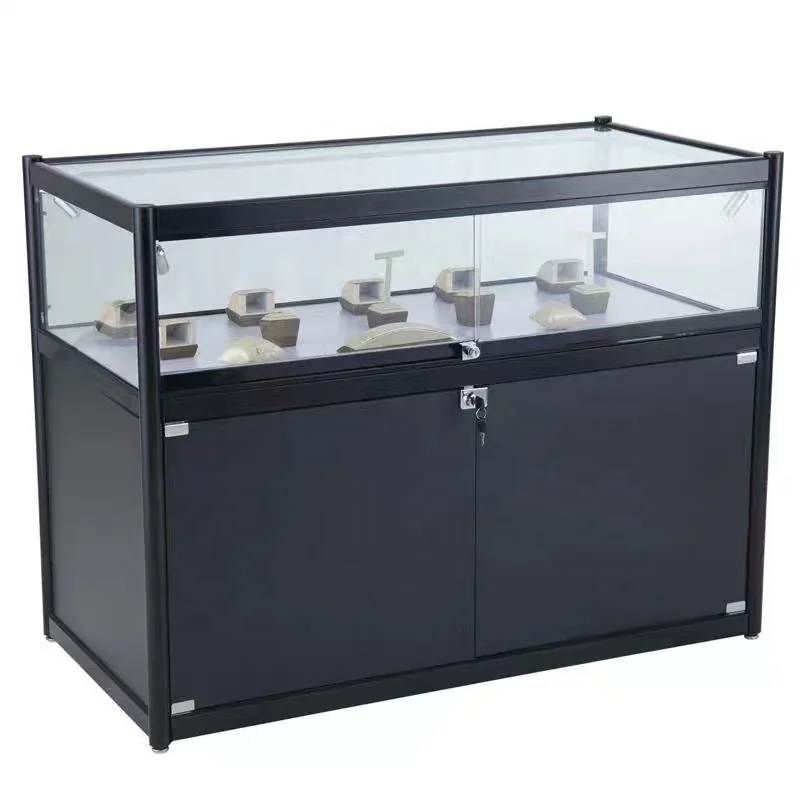 Custom.Glass مجوهرات ووتش متجر مكافحة كشك خزانة متجر الأثاث والمجوهرات عرض حديث