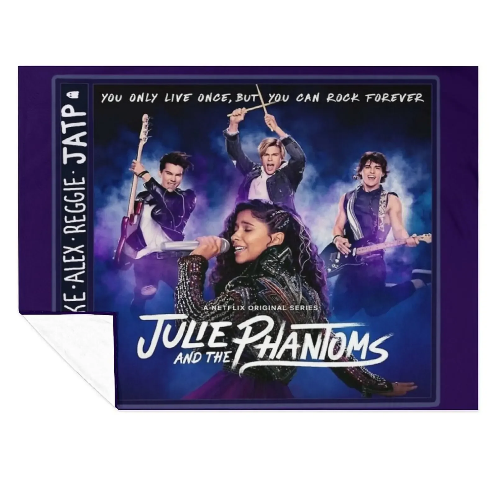 

Julie and the Phantoms CD Throw Blanket valentine gift ideas Soft Plush Plaid sofa bed Nap Blankets