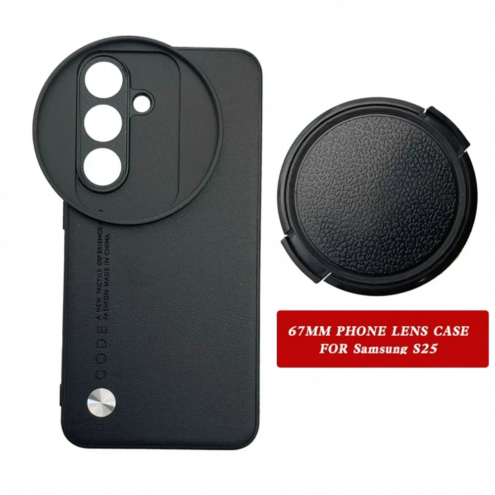 Do Samsung S25 Ultra 67MM Gwint Interfejs Pierścień filtrujący Adapter Etui na telefon Do uniwersalnego filtra ZOMEI 67MM CPL VU Star ND2 ND400 — zdjęcie produktu 4