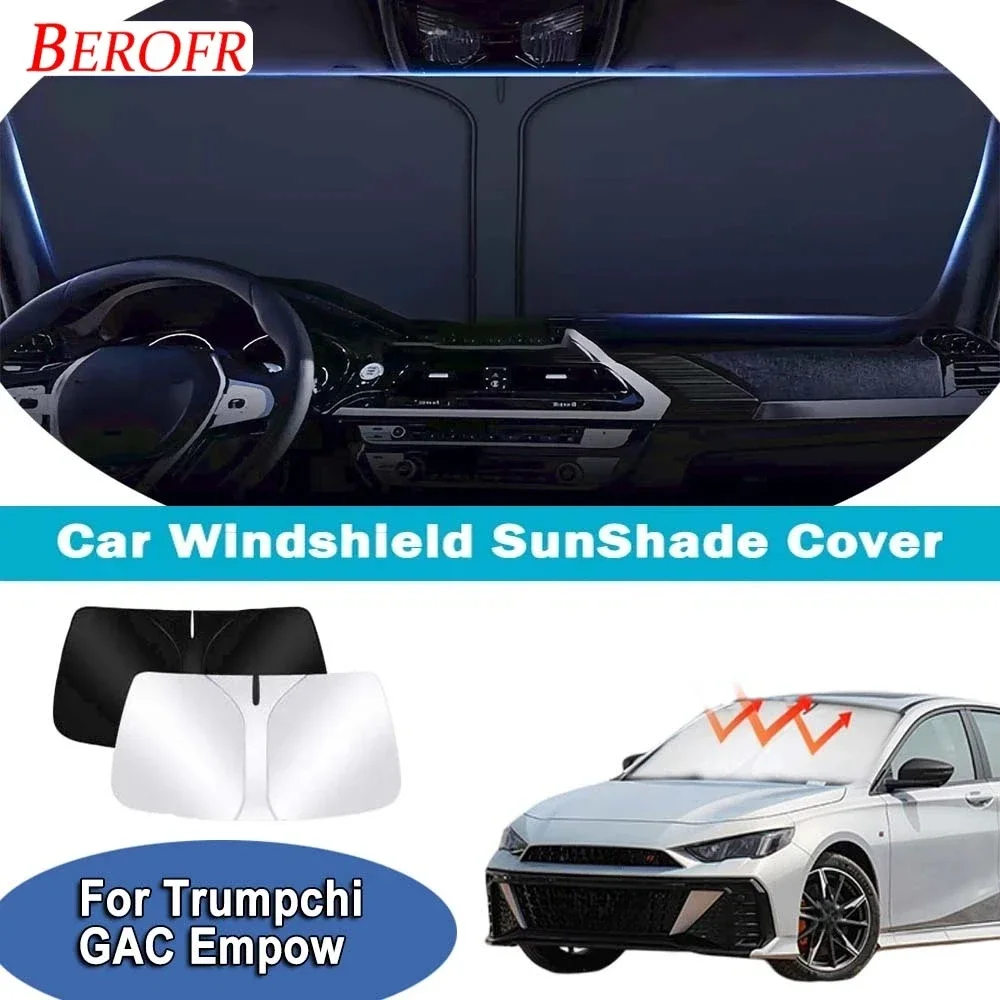 For Trumpchi GAC Empow 2021-2025 Car Windshield Sunshade Cover Front Window Sun Shade Heat Insulation Summer Auto Accessories