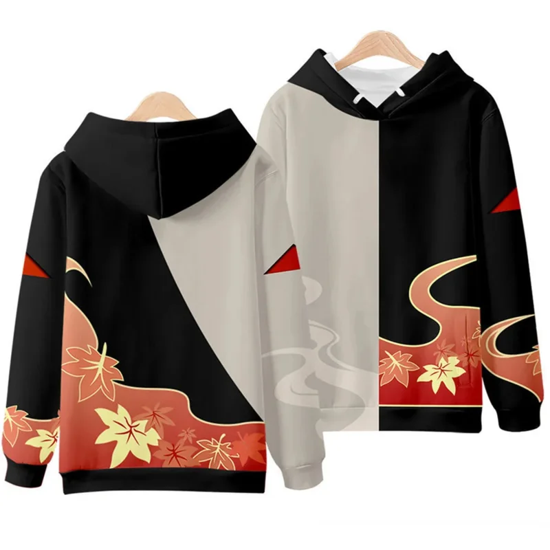 Genshin Impact Cosplay Costume pour hommes et femmes, Kaedehara Kazuha, sweat à capuche, t-shirt, pantalon, Everak Kimono, vêtements de fête d'Halloween, XC6497