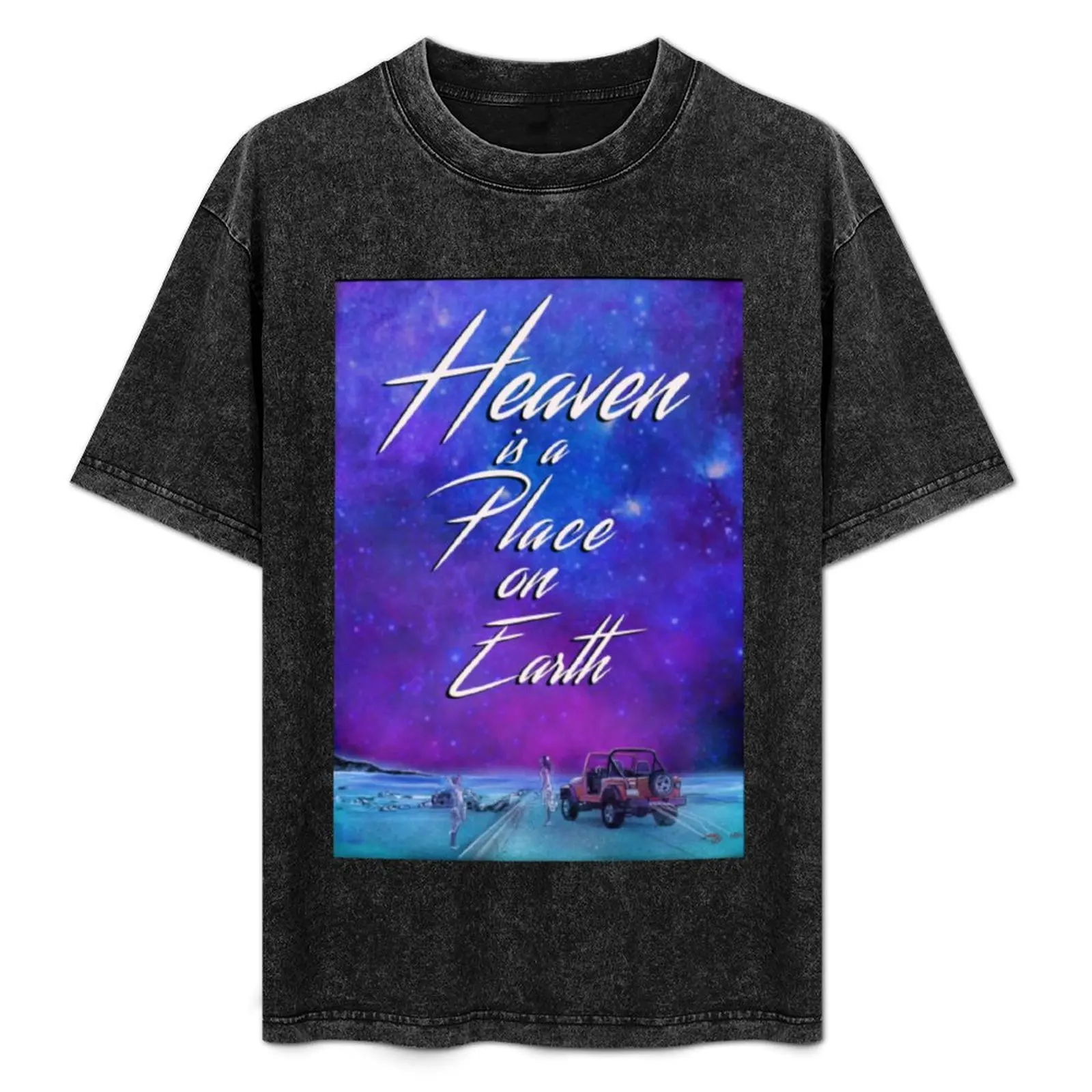 

San Junipero San Junipero, Heaven is a Place on T-Shirt Independence Day Short Sleeve T-Shirt