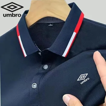 남성용 자수 폴로 셔츠, 편안하고 통기성 좋은 반팔 티셔츠, 캐주얼 하이 퀄리티, 여름 신상 