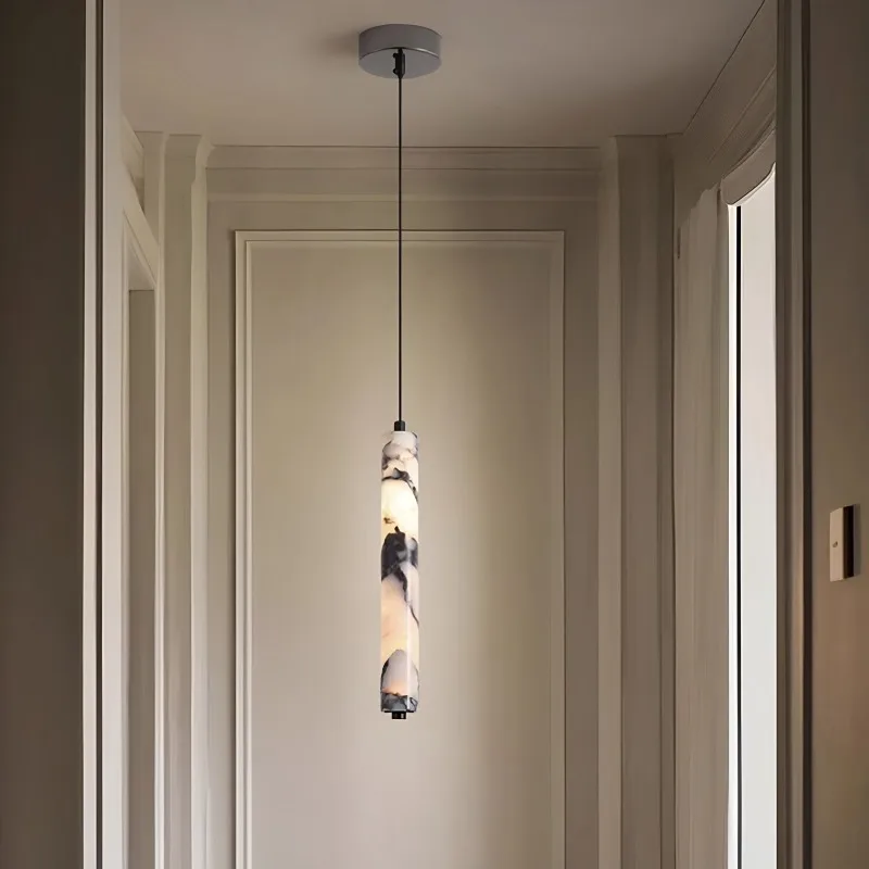 Mordern French Luxury Marble Pendant Light Chandelier Light Lamp For Bedroom Living Room Office Indoor Home Decorative Fixture view 3