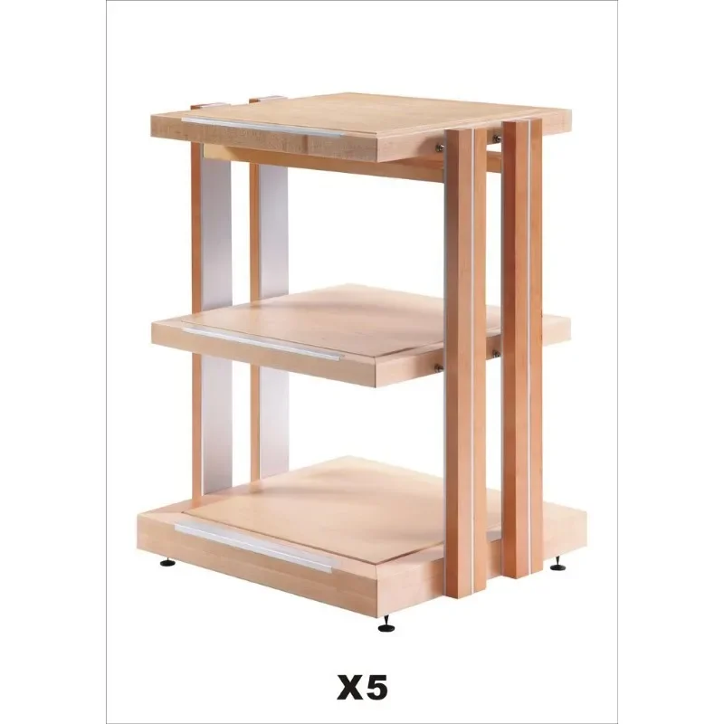 Three-layer power amplifier rack, audio rack, equipment rack, solid wood rack