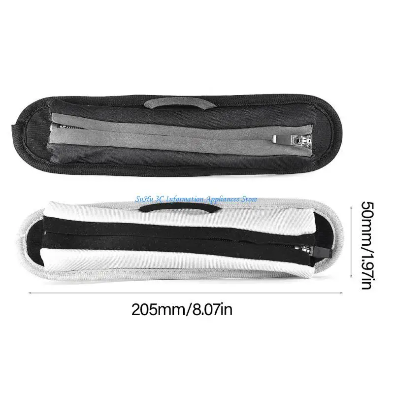 وسائد عقال ناعمة من القماش الشبكي وسحابات غطاء سماعة الرأس لاستبدال ملحقات جزء إصلاح MS9BN MS7BT MS5T #6