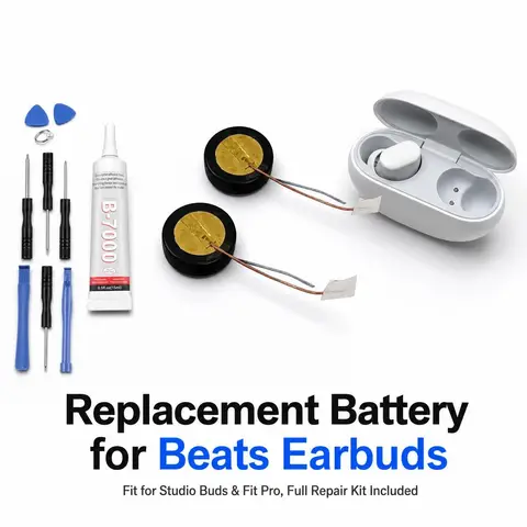 3.7V M1254S3 Replacement Battery For Beats Studio Buds Beats Fit Pro Bluetooth Wireless Earphone Repair Battery