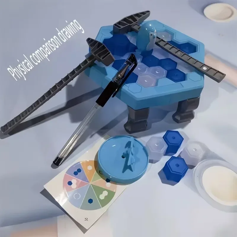 Brise-glace à frapper et à démonter, jeu de société mural, sauver pingouin, jouets de glace, nouveauté, jeu interactif