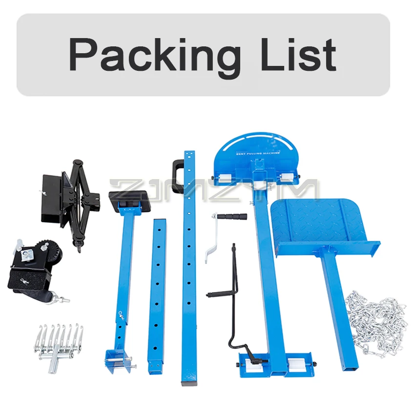 

Trinity Repair Lata 800KG High Quality Car Dent Puller Machine Car Body Repair Kit Recovery Puller Tension Tools