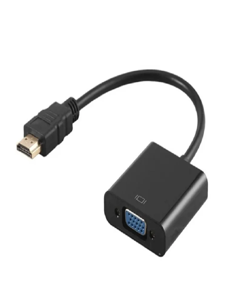 

HD 1080P HDMI-compatible to VGA Adapter HDTV to VGA Male To Famale Adapter Cable Converter For PC Laptop Tablet HDTV
