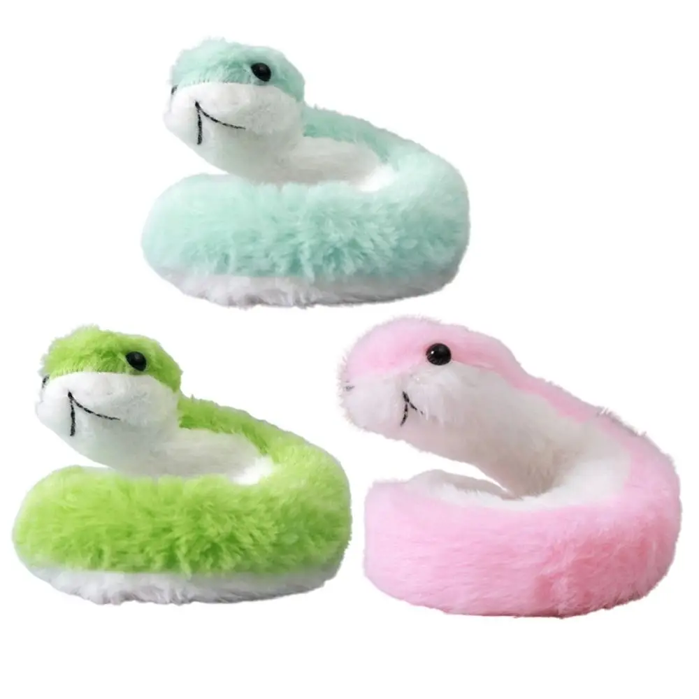 

Plush Year of The Snake Plush Toy Little Snake Wrap Around Arm Snake Stuffed Plush Doll Cute Comfort Snake Animal Doll Car Decor