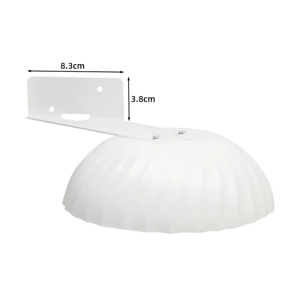 Outdoor Sun Shade and Rain Cover with Bracket Mount for WYZE Pan forV3 Camera Weather Resistant White 18.5x16cm