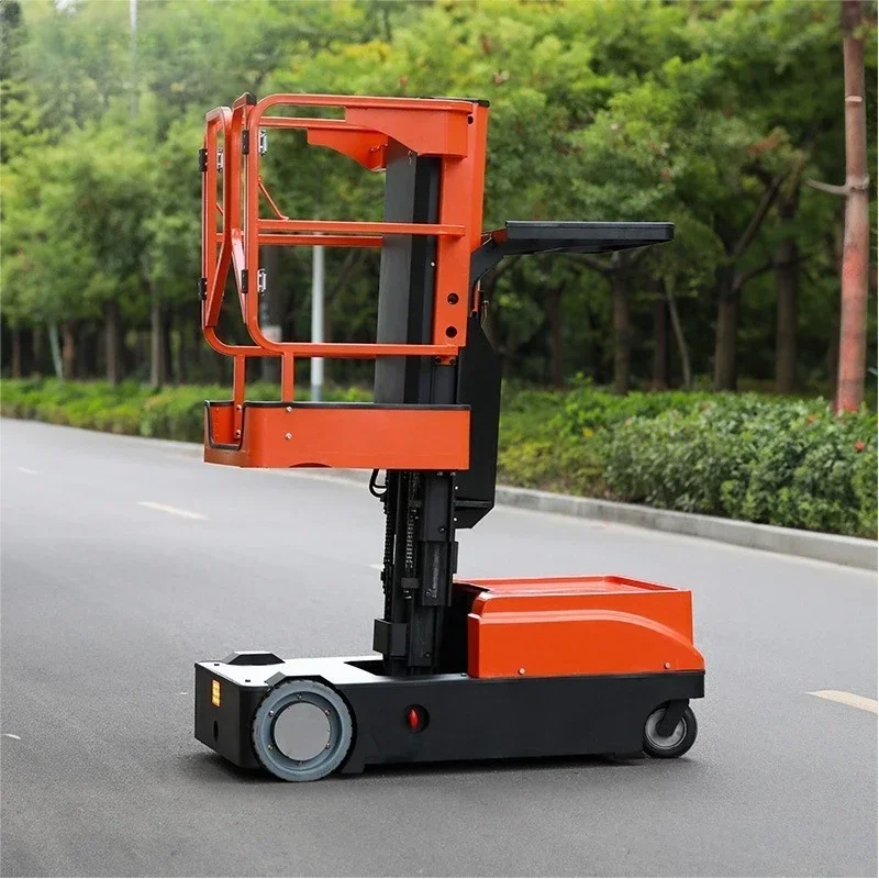 Station-driven self-propelled low-level intelligent transportation picking truck, material picking truck