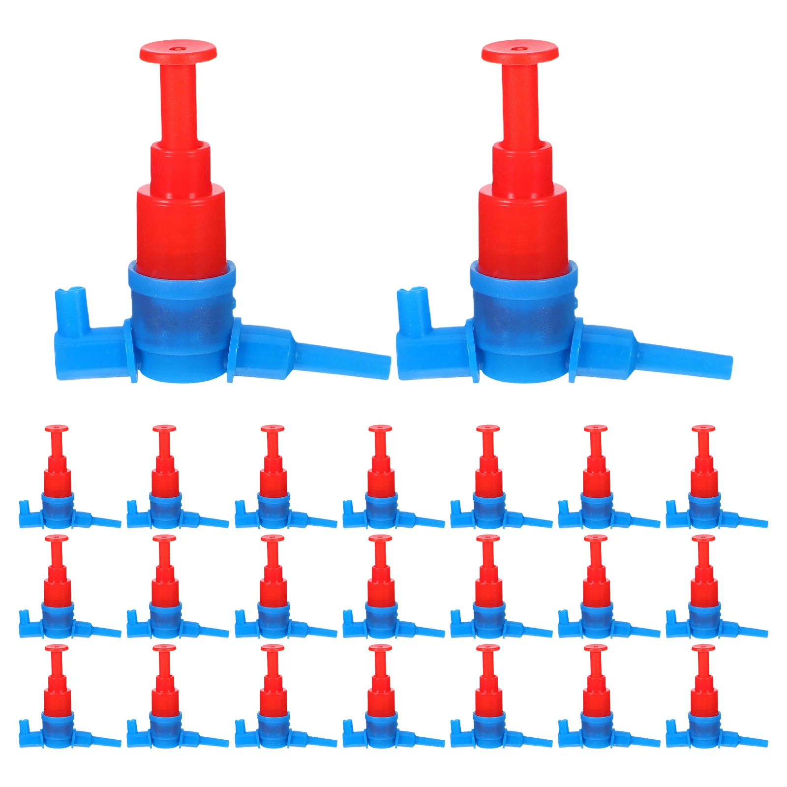 50 قطعة مضخة مدفع المياه البلاستيك عالية الكفاءة استبدال مضخة مرفق البخاخ أجزاء للاستخدام في الهواء الطلق لعبة بخاخ المياه الملحقات #1