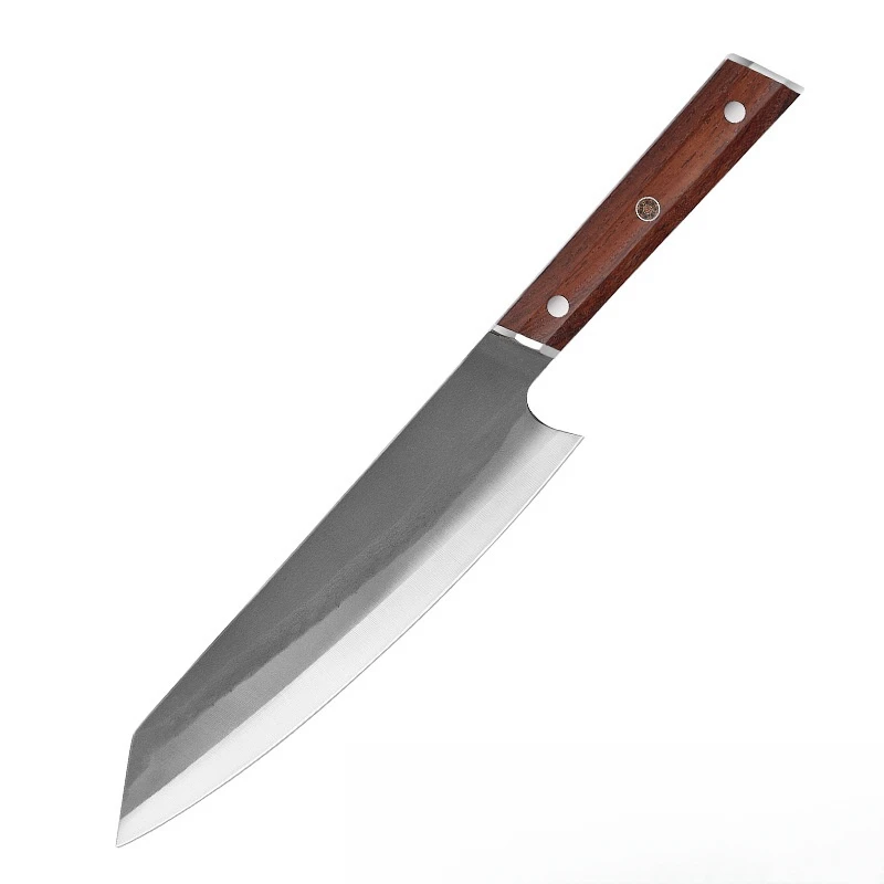 Hand-forged Sharp Meat Cutting Knives  Fish Slicing Vegetables Cutter Stainless Steel Butcher Cleaver Knife Solid Wood Handle