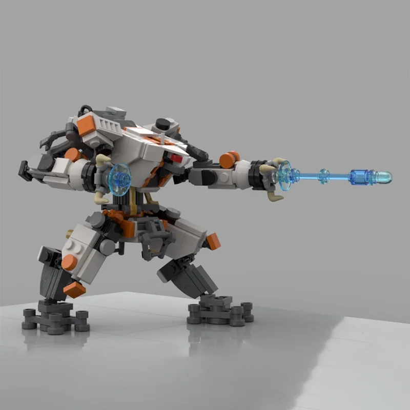 286 قطعة Moc Vanguard-Class Titan Reaper روبوت اللبنات مجموعة ل Titanfall 2 معركة Mecha الطوب لعب الأطفال الكبار هدية