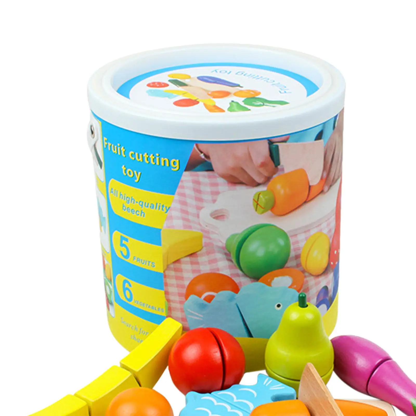 Jugar comida juguete educativo aprendizaje temprano juego de rol juguetes de cocina de imitación juguetes de corte de frutas y verduras de simulación para niños